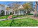 Charming home with a brick walkway, beautiful landscaping, and inviting curb appeal at 10 E Madison, Pittsboro, NC 27312