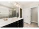 This bathroom features double sinks and a separate shower and toilet area at 104 Bailey Park Ct, Cary, NC 27513