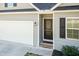 Welcome to this charming home, featuring a black front door and a well-kept entrance area at 105 Village Dr, Broadway, NC 27505
