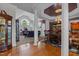 Open floor plan showcasing living spaces, dining area, and bright, airy atmosphere at 1055 Tilghman Rd, Dunn, NC 28334