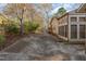 Extensive backyard with multiple structures at 1122 Snow Hill Rd, Durham, NC 27712