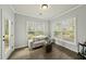 Bright sunroom with ample natural light, perfect for relaxing and enjoying the outdoor views at 1720 Highpoint St, Wake Forest, NC 27587