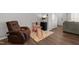 Playroom featuring a plush recliner, ' furniture, and a cozy atmosphere at 1805 Kauri Cliffs Dr, Fuquay Varina, NC 27526