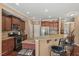 Stylish kitchen with granite countertops, stainless steel appliances, and a breakfast bar at 2216 Tanners Mill Dr, Durham, NC 27703