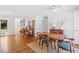 Spacious open living room featuring hardwood floors, natural light, and classic decor at 2330 Glascock St, Raleigh, NC 27610