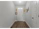 Bright foyer features stylish laminate flooring and a freshly painted interior at 240 Northview Dr, Middlesex, NC 27557