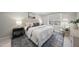 Inviting bedroom with plush bedding, neutral decor, and ample natural light at 3001 Valleystone Dr, Cary, NC 27519