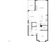 Detailed floor plan showcasing the layout of the first floor with office, kitchen, and living spaces at 3001 Valleystone Dr, Cary, NC 27519