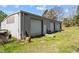 Spacious outbuilding with multiple roll-up doors, offering ample storage and workspace at 3030 Old Stage S Rd, Erwin, NC 28339