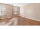 This bedroom has a window view at 3308 Forest Mill Cir, Raleigh, NC 27616
