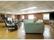 Spacious basement with a variety of seating options at 3680 15-501 N, Pittsboro, NC 27312