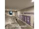 Spacious basement with drywall ready for paint and flooring for you to complete at 539 N Oneil St, Clayton, NC 27520