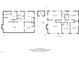 Detailed floor plan showcasing the layout of both levels of the property, including room dimensions and features at 539 N Oneil St, Clayton, NC 27520