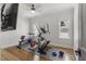 Exercise room with an assortment of exercise equipment at 5811 Shawood Dr, Raleigh, NC 27609