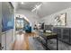 Executive office with custom cabinets and an area for relaxing at 5811 Shawood Dr, Raleigh, NC 27609