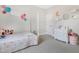 Bright bedroom featuring a charming bed, ample natural light, and a cozy, inviting atmosphere at 83 Inspiration Way, Fuquay Varina, NC 27526