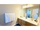 Well-lit bathroom with a double vanity at 105 Cherry Grove Dr, Cary, NC 27519
