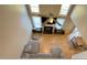 Open-concept living room with fireplace and high ceilings at 105 Cherry Grove Dr, Cary, NC 27519
