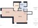 Detailed second floor plan showcasing the bedroom, bathroom, and wardrobe layouts at 10836 Connally Ln, Raleigh, NC 27614