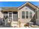 Back exterior view of home with porch and patio at 11003 Louson Pl, Raleigh, NC 27614
