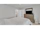 Bedroom featuring carpet, dresser, mirror and TV at 1107 Pale Moss Dr, Durham, NC 27704