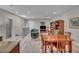 Spacious finished basement offering a versatile layout, ample seating, and stylish furnishings at 147 Glenpark Pl, Cary, NC 27511
