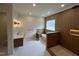 Modern bathroom featuring a bathtub, shower, and a vanity at 170 Cherry Bark Dr, Youngsville, NC 27596