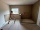Bathroom with stylish wall accents and a contemporary shower design is a luxurious retreat at 170 Cherry Bark Dr, Youngsville, NC 27596