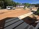 New home construction site with a pathway and the new home in the background at 170 Cherry Bark Dr, Youngsville, NC 27596