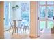 Breakfast nook featuring natural light and direct access to the outdoors at 1921 Clark Ave # 105, Raleigh, NC 27605