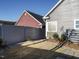 View of backyard featuring fence and low maintenance landscaping at 2036 Big Falls Dr, Wendell, NC 27591