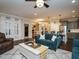 Inviting living room with views to the dining area and kitchen, perfect for entertaining at 2036 Big Falls Dr, Wendell, NC 27591