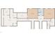 Detailed floor plan of the home's second floor features multiple bedrooms, attic space and a hall at 209 Ashmore Ln, Rocky Mount, NC 27804