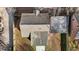 Birds eye view of the property featuring a fenced yard, carport and house at 211 W Sycamore, Zebulon, NC 27597