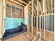 Bathroom framing showcases prepped shower install with modern plumbing and waterproofing at 2957 Wexford Pond Way, Wake Forest, NC 27587