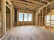 Spacious bedroom framing with large windows providing ample natural light at 2957 Wexford Pond Way, Wake Forest, NC 27587