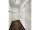 Spacious walk-in closet with wire shelving for ample storage at 30 Wheat Dr, Angier, NC 27501