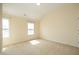 Bedroom with neutral carpet and two windows at 335 Bridgegate Dr, Cary, NC 27519