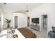 Spacious main bedroom features an ensuite bathroom, closet and relaxing decor at 4011 Volkswalk Pl, Raleigh, NC 27610