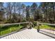 Beautiful back deck overlooking backyard at 4108 4108 Gallatree Ln, Raleigh, NC 27616