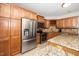 Spacious kitchen featuring an island and stainless steel appliances at 4108 4108 Gallatree Ln, Raleigh, NC 27616
