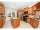 Spacious kitchen featuring an island and stainless steel appliances at 4108 4108 Gallatree Ln, Raleigh, NC 27616