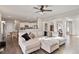 Spacious open-concept with living room, kitchen, and dining areas flowing seamlessly together at 4619 Paces Ferry Dr, Durham, NC 27712