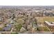 An aerial view showcases the surrounding neighborhood and proximity to local amenities at 529 Hillcrest Ave, Burlington, NC 27215