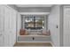 Inviting window seat with decorative pillows offering a serene spot by a well-lit window at 7706 Falcon Rest Cir, Raleigh, NC 27615