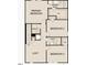 Second floor plan featuring a primary bedroom, two additional bedrooms, and a loft area at 837 Kenyon Spring Dr, Zebulon, NC 27597