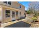 Home backyard with deck and fenced in yard at 901 Emory Ln, Raleigh, NC 27609