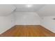 Bedroom with hardwood floors and closet space at 901 Emory Ln, Raleigh, NC 27609
