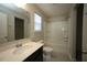 Bathroom with vanity sink, toilet and tub/shower combo at 110 Manor Stone Dr, Clayton, NC 27527