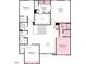 Upstairs floorplan displaying the owner's suite, three bedrooms, two bathrooms, and a spacious loft area at 1129 Sun Springs Rd, Wake Forest, NC 27587